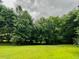 Spacious backyard featuring lush green grass and mature trees at 5560 Old Bill Cook Rd, College Park, GA 30349