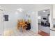 Charming eat-in kitchen with white tile flooring and view into another room at 1081 Longley Nw Ave, Atlanta, GA 30318