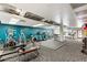 Community gym featuring a variety of exercise equipment and machines for residents at 878 Peachtree Ne St # 704, Atlanta, GA 30309