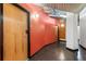 Hallway featuring unit doors and architectural details at 878 Peachtree Ne St # 704, Atlanta, GA 30309