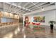 Modern lobby space with seating area and unique art at 878 Peachtree Ne St # 704, Atlanta, GA 30309