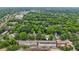 Stunning aerial view of the townhomes nestled in a lush, green neighborhood at 190 Marion Ne Pl, Atlanta, GA 30307