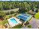 A full view of the neighborhood pool and tennis courts at 2263 Hill Creek Way, Marietta, GA 30062