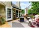 Inviting back patio with a cozy seating area and lovely outdoor decor, perfect for relaxation and entertaining at 2263 Hill Creek Way, Marietta, GA 30062