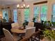 Cozy dining area bathed in natural light, featuring a round wooden table and comfortable seating at 2263 Hill Creek Way, Marietta, GA 30062