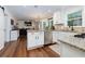 Modern kitchen with stainless steel appliances and granite countertops at 2263 Hill Creek Way, Marietta, GA 30062