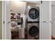Efficient pantry and laundry with built-in shelving for organization at 2263 Hill Creek Way, Marietta, GA 30062
