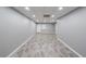 Wide open basement area at 4228 Lakes End Nw Dr, Kennesaw, GA 30144