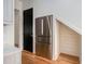 Kitchen with stainless steel refrigerator at 165 Breakspear Ln, Fayetteville, GA 30214