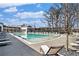 Resort-style pool and lounge area create a relaxing oasis for residents and guests at 165 Breakspear Ln, Fayetteville, GA 30214