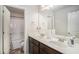 Bright bathroom with double vanity and separate toilet/shower room at 210 Kestrel Cir, Covington, GA 30014