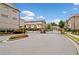 Gated entrance to the community, enhancing security and privacy for residents at 1094 Township Sq, Alpharetta, GA 30022