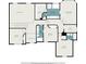 A detailed second-floor layout featuring a primary bedroom with a bath, bedrooms and an open-to-below area at 300 Windsor Chase Trl, Johns Creek, GA 30097