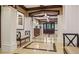 A beautiful lobby area featuring decorative columns, elegant seating, and dark wood accents at 1717 N Decatur Ne Rd # 117, Atlanta, GA 30307
