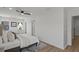 Bright bedroom with a ceiling fan, windows, and neutral décor at 3634 Oakleaf Pass, Fairburn, GA 30213