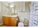 Well-lit bathroom with a wood vanity and cabinet storage space at 377 Ralph Mcgill Ne Blvd # C, Atlanta, GA 30312