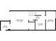 A floor plan showcases a living room, kitchen, foyer, hall and bedroom layout at 377 Ralph Mcgill Ne Blvd # C, Atlanta, GA 30312