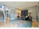 Cozy living room with modern rug, decor, and comfortable seating in neutral tones at 377 Ralph Mcgill Ne Blvd # C, Atlanta, GA 30312