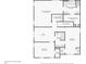 A detailed floor plan showing the layout of the second floor, including the primary bedroom, loft and bedrooms at 1916 River Birch Ln, Atlanta, GA 30316