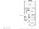 First floor plan featuring a kitchen, dining room, living room, breakfast nook, and bathroom at 107 Mary Gay Ct, Decatur, GA 30030