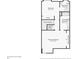 Second floor plan featuring primary bedroom, bedroom, laundry room, and two bathrooms at 107 Mary Gay Ct, Decatur, GA 30030
