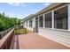 Inviting back deck with screened-in porch offers outdoor enjoyment at 1374 Highland Wood Ct, Auburn, GA 30011