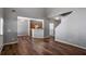 Inviting open-concept living space featuring modern finishes and seamless flow to the kitchen area at 208 Oconee Way, Canton, GA 30114