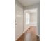 Inviting entryway with hardwood floors and neutral paint, leading to dining area at 3037 Botany Dr, Jonesboro, GA 30236