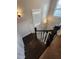 View from staircase showcasing the design and lighting at 2439 Muirfield Pl, Atlanta, GA 30337