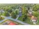Picturesque aerial perspective of the home nestled among lush greenery and quiet suburban streets at 4186 Stillwater Pt, Ellenwood, GA 30294
