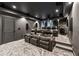 Spacious home theater with comfortable seating for the whole Gathering and a high-quality sound system at 107 Equest Dr, Canton, GA 30115