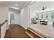 Second-floor living room with plush carpet and ample natural light at 107 Equest Dr, Canton, GA 30115