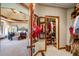 Well-organized walk-in closet conveniently located off the main bedroom at 1650 Old Loganville Rd, Loganville, GA 30052