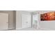 Bright bedroom featuring double door closet, white trim and neutral wall colors at 258 Dawson Dr, Woodstock, GA 30188