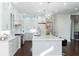Beautiful kitchen featuring white cabinetry, stainless steel appliances, and central island at 3258 Bransley Way, Duluth, GA 30097