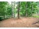 Exterior view of wooded backyard at 5092 Stone Trce, Stone Mountain, GA 30083