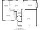 First floor floorplan at 5092 Stone Trce, Stone Mountain, GA 30083