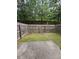 Backyard featuring a concrete patio and privacy fence at 2612 Haligan Pt, Riverdale, GA 30296