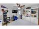 Bedroom boasts ample built-in shelving, creating an organized and personalized space at 226 Creek View Ln, Acworth, GA 30102