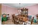 Elegant dining room with classic furniture and ornate decor at 226 Creek View Ln, Acworth, GA 30102
