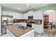 Well-equipped kitchen with stainless steel appliances and granite countertops at 226 Creek View Ln, Acworth, GA 30102