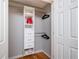 Organized closet with shelving and hanging rods at 3850 Beya Way, Atlanta, GA 30340