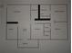 Detailed floor plan showcasing the layout of the living room, kitchen, and bedrooms at 4266 Roswell Ne Rd # L3, Atlanta, GA 30342