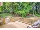 Outdoor deck perfect for relaxation, overlooking a serene wooded backyard at 232 Barrett Springs Way, Canton, GA 30115