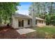 Beautiful backyard with a patio perfect for outdoor entertaining at 506 Bluff Ct, Woodstock, GA 30188