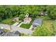 Aerial view of the home with mature trees and a well-maintained lawn at 1001 Dunning Se St, Atlanta, GA 30315