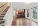 Open concept kitchen with dark wood cabinets and stainless steel appliances at 1001 Dunning Se St, Atlanta, GA 30315