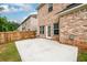 A concrete patio for relaxing outdoors at 1076 Scenic Park Trl, Lawrenceville, GA 30046