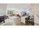 Bright living room offering a comfortable seating area and workspace at 20056 Windalier Way, Roswell, GA 30076
