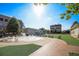 Picturesque town square with lush lawn, water fountain, and seating at 20056 Windalier Way, Roswell, GA 30076